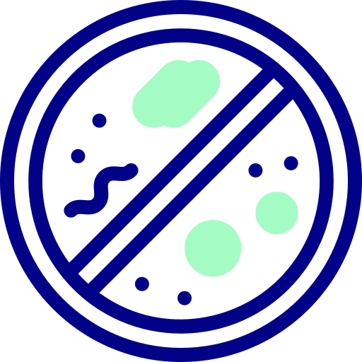 Germs Detailed Mixed Lineal color icon