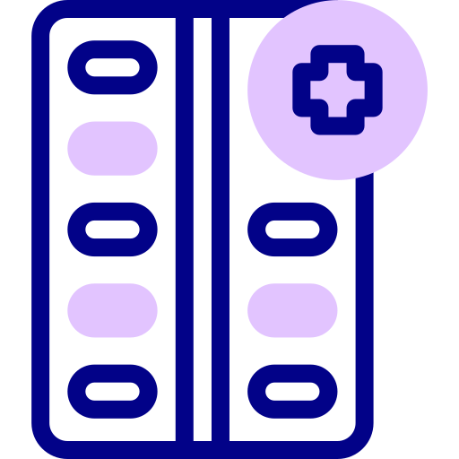 pillen Detailed Mixed Lineal color icon