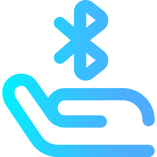Bluetooth Super Basic Omission Gradient icon