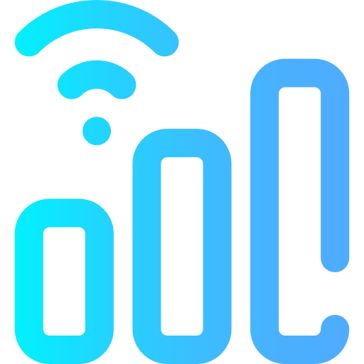 wi-fi信号 Super Basic Omission Gradient icon