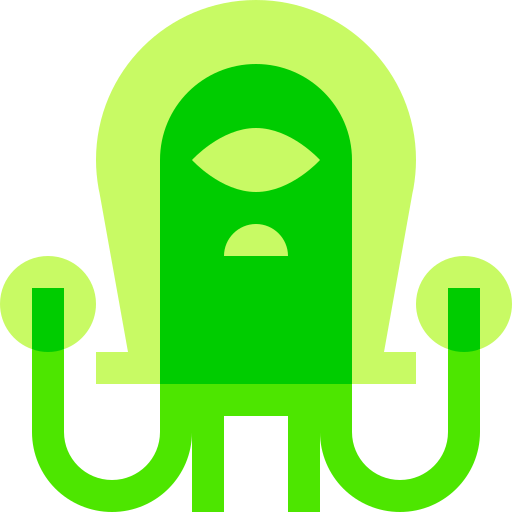 Alien Basic Sheer Flat icon