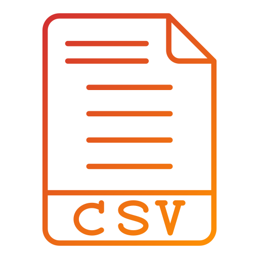 csv Generic Gradient иконка