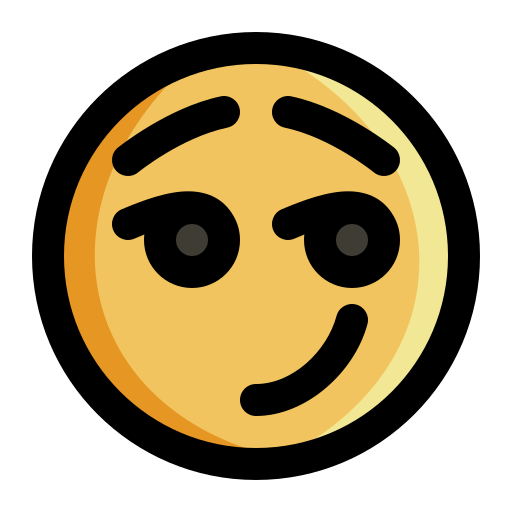 sonrisa afectada Generic Outline Color icono