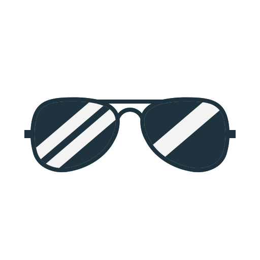 Eyeglasses Generic Outline Color icon