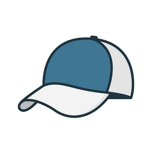 gorra Generic Outline Color icono