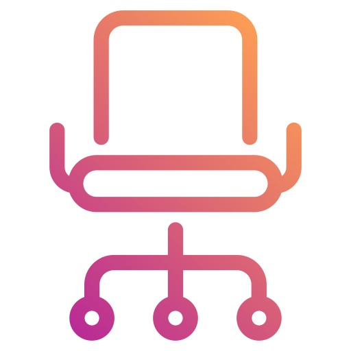 Chair Generic Gradient icon