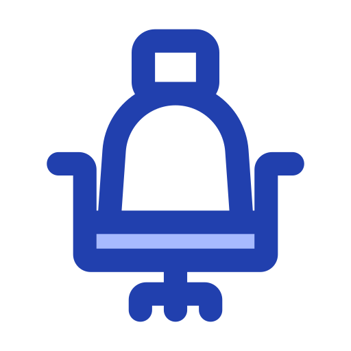 silla de juego Generic Blue icono