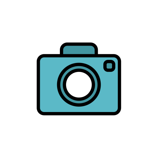 Camera Generic Outline Color icon