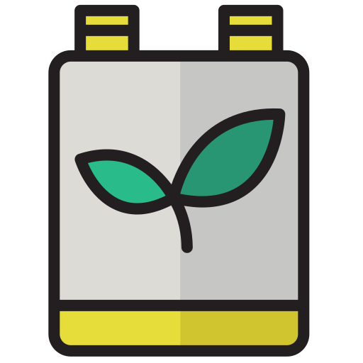 배터리 에코 Generic Outline Color icon