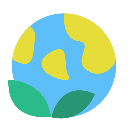 녹색 지구 Generic Flat icon
