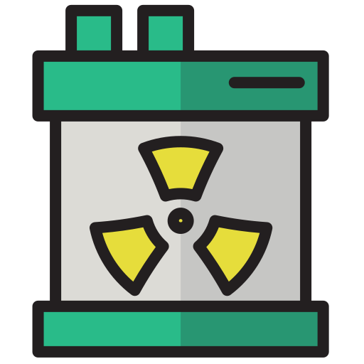 Radioactive Generic Outline Color icon