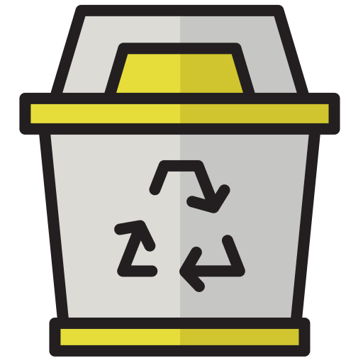 Recycle bin Generic Outline Color icon