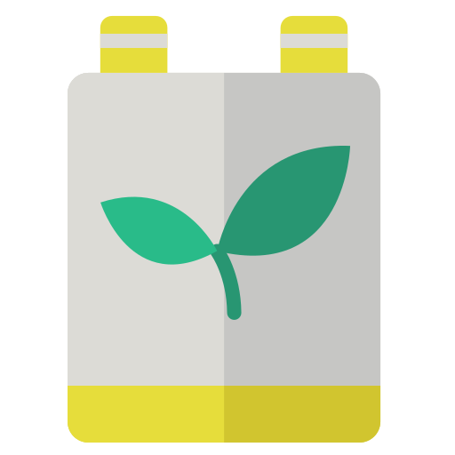 batterij eco Generic Flat icoon