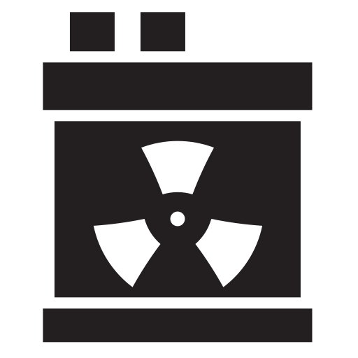 radioactivo Generic Glyph icono