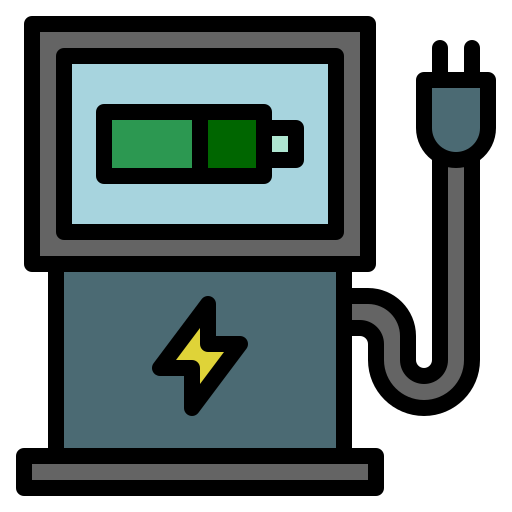 station de charge Generic Outline Color Icône