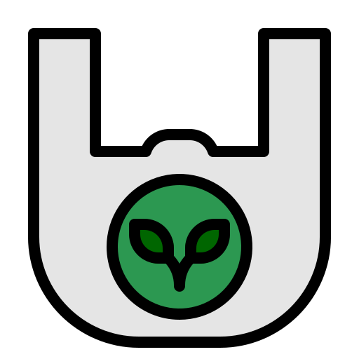 Öko-tasche Generic Outline Color icon