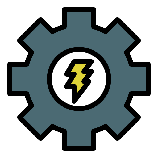 Electric gear Generic Outline Color icon