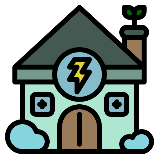 똑똑한 집 Generic Outline Color icon