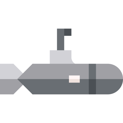 подводная лодка Basic Straight Flat иконка