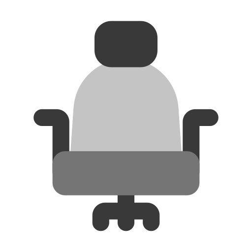 chaise de jeu Generic Flat Icône