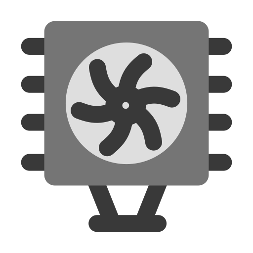 wentylator chłodzący Generic Flat ikona