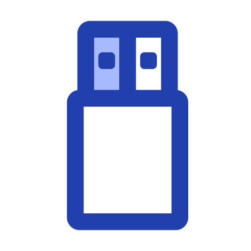 disco flash Generic Blue icono