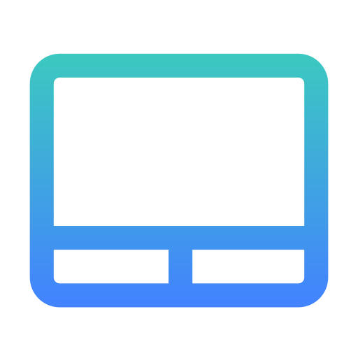 touchpad Generic Gradient icoon