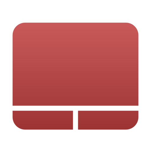 touchpad Generic Flat Gradient icoon