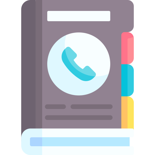 Phone book Special Flat icon