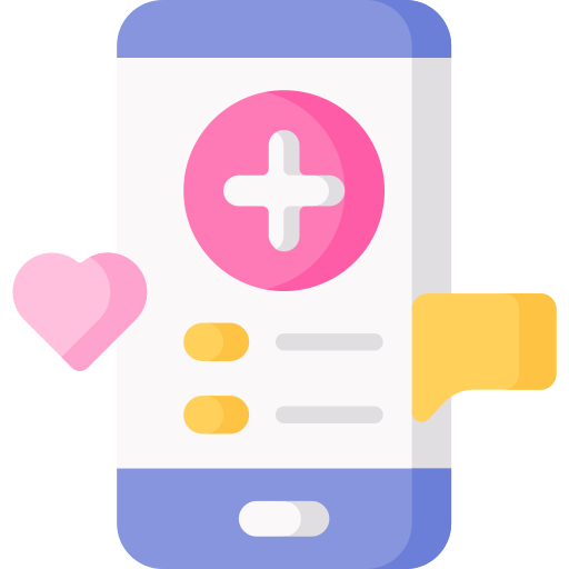 의료 앱 Special Flat icon