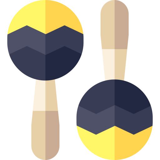 maracas Basic Straight Flat icon