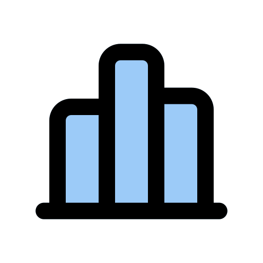 statistiques Generic Outline Color Icône