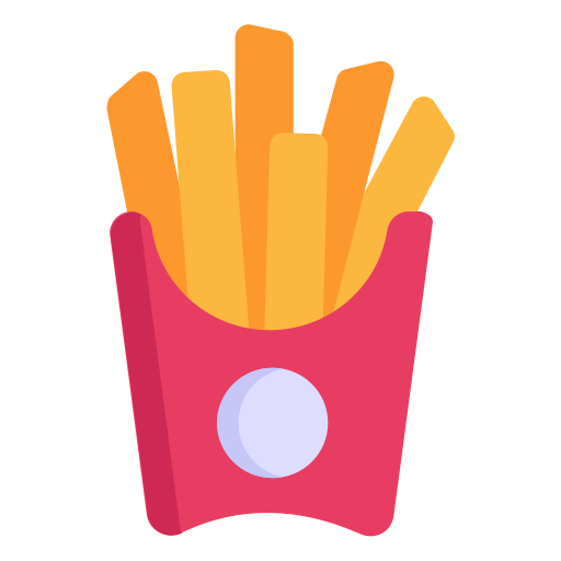 French fries Generic Circular icon