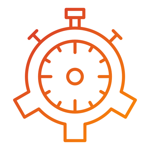 Time management Generic Gradient icon