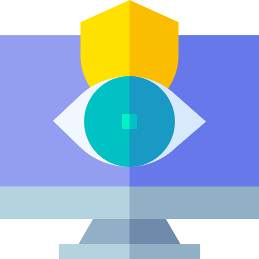 vigilancia Basic Straight Flat icono