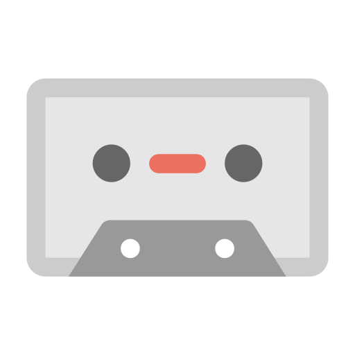 kassette Generic Flat icon