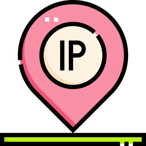 ip adresse Detailed Straight Lineal color icon