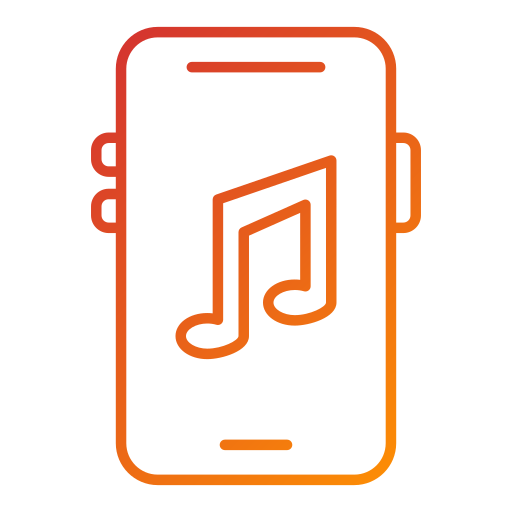 音楽アプリ Generic Gradient icon