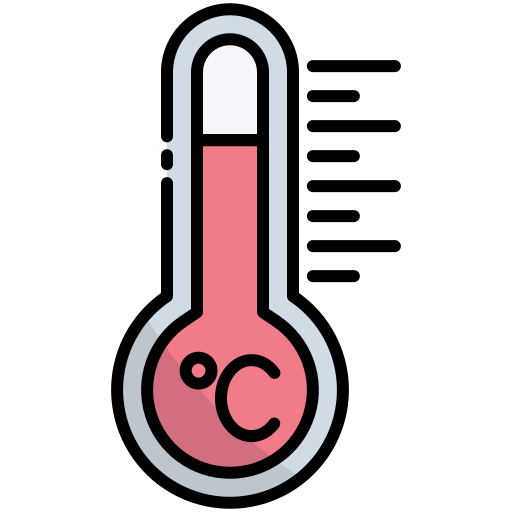 온도 Generic Outline Color icon