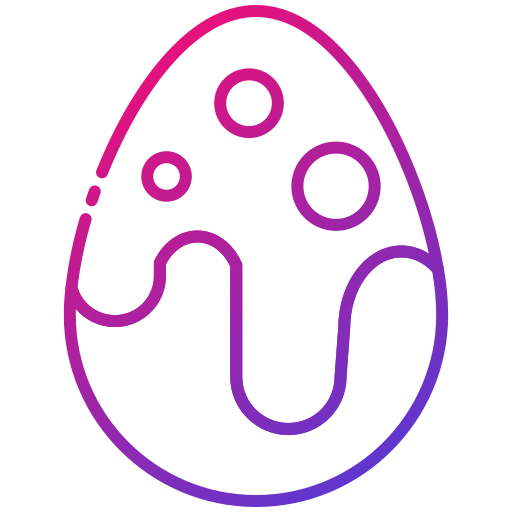 malowanie jajka Generic Gradient ikona