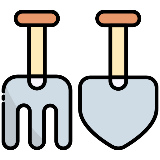 Rake Generic Outline Color icon