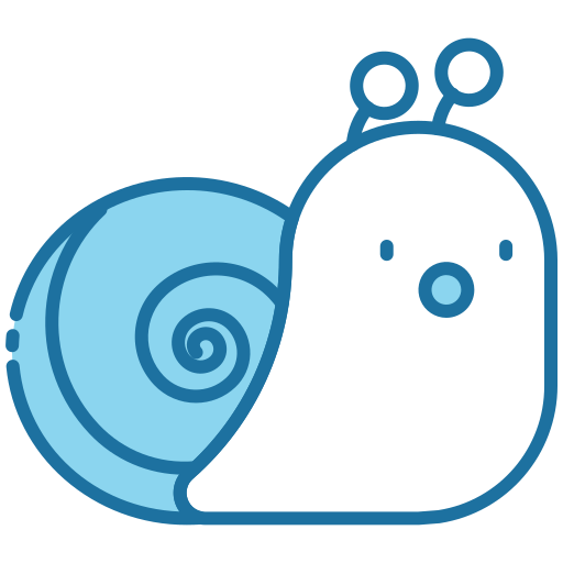 カタツムリ Generic Blue icon