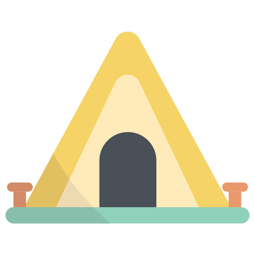 camping zelt Generic Flat icon