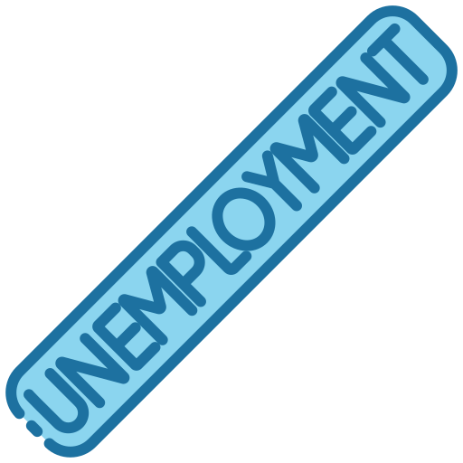 bezrobocie Generic Blue ikona