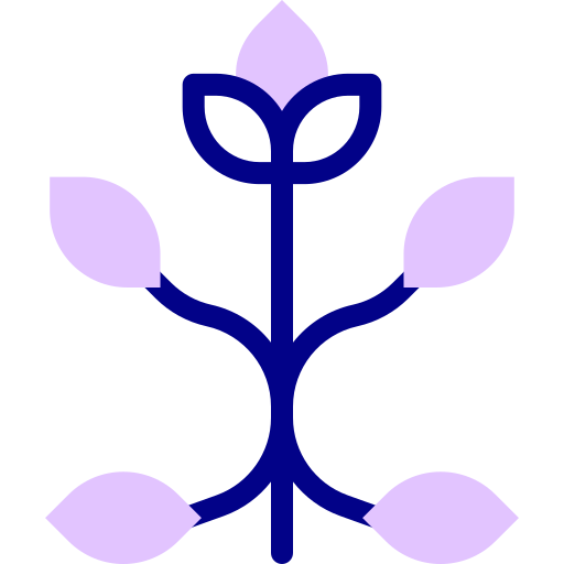 꽃무늬 Detailed Mixed Lineal color icon