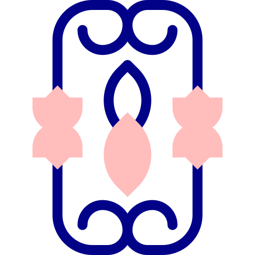 kwiatowy wzór Detailed Mixed Lineal color ikona