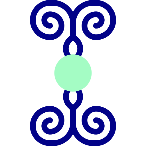 kwiatowy wzór Detailed Mixed Lineal color ikona