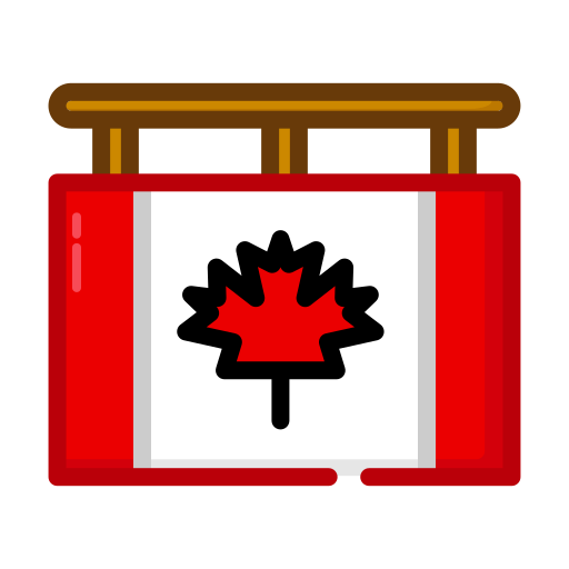 kanada Generic Outline Color ikona