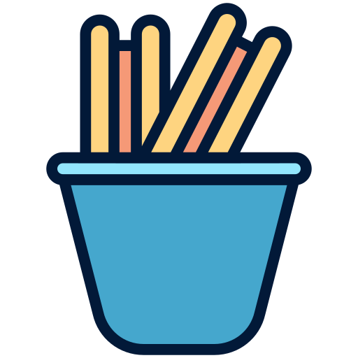 Churros Generic Outline Color icon