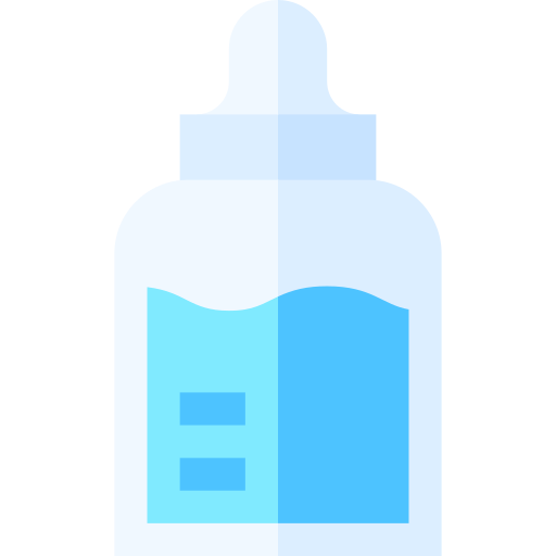 Feeding bottle Basic Straight Flat icon